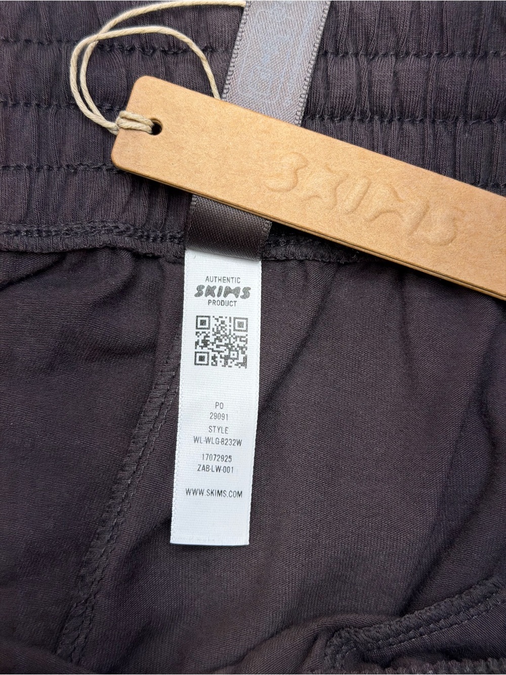 NWT Skims Cotton Jersey Wide Leg Pant SMALL - Picture 7 of 7